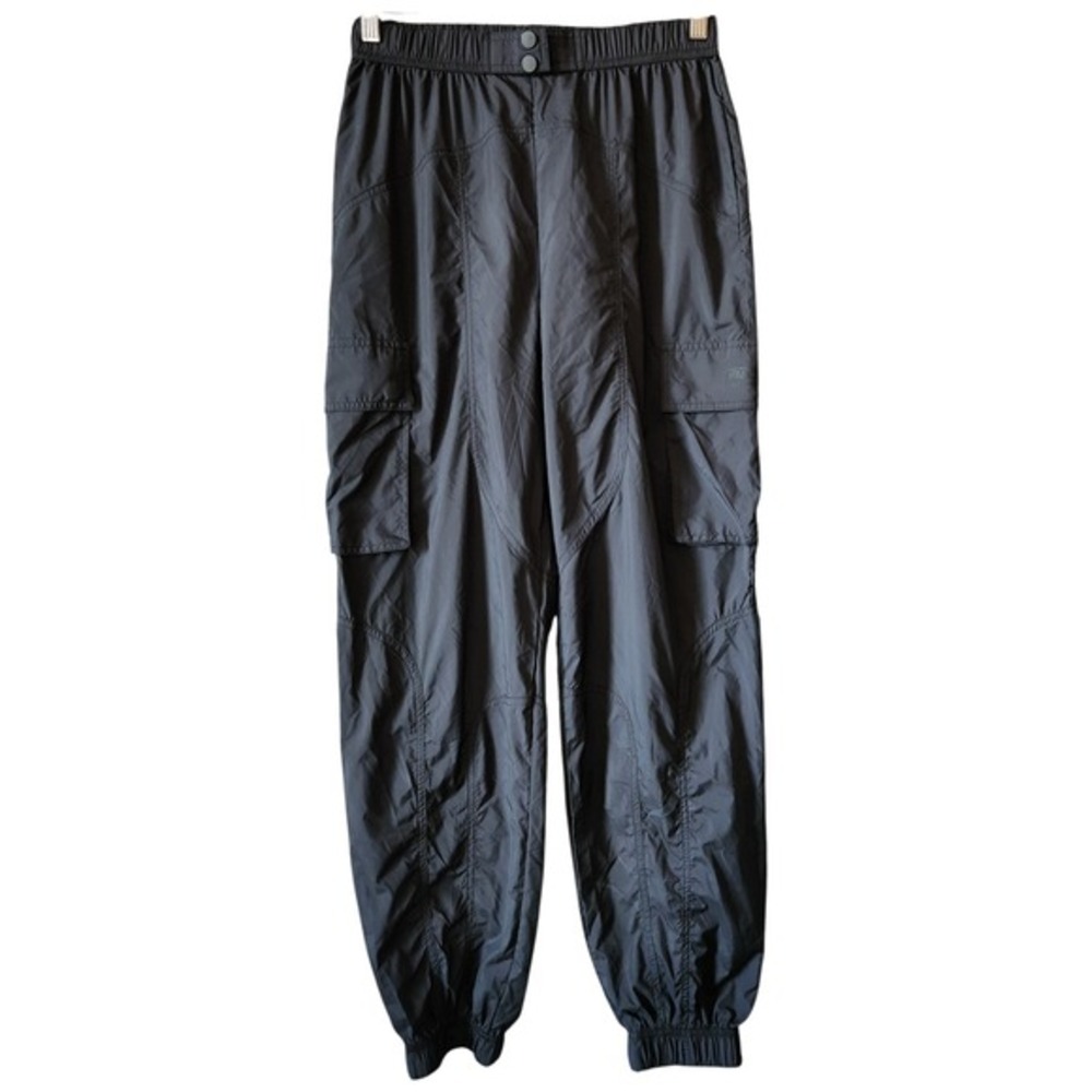 Fabletics Women's Size Small Lightweight Cargo Jogger Pants Black 28x30"‎